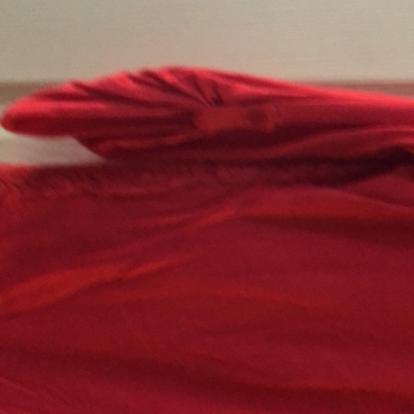 Apt9 dark pink long sleeve with lace top - Picture 4 of 5